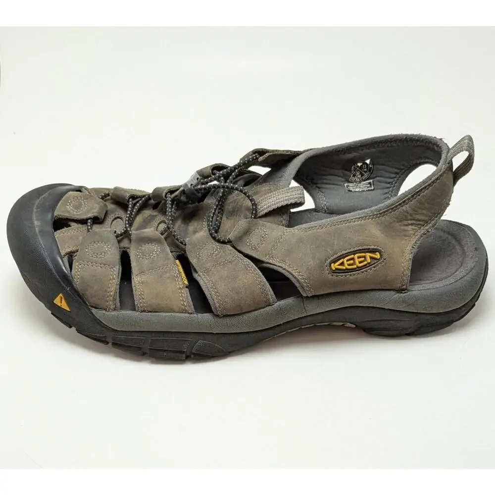 Mens Keen Newport Trail Waterproof Leather Closed Toe Sandals 1010122‎ Size 14
